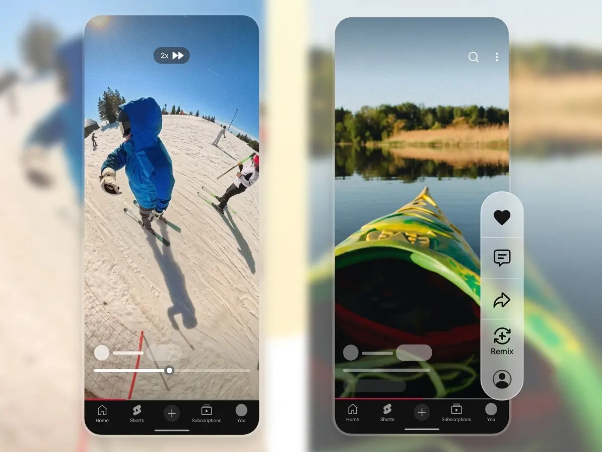 New features introduced in YouTube Shorts, several updates including clear screen mode