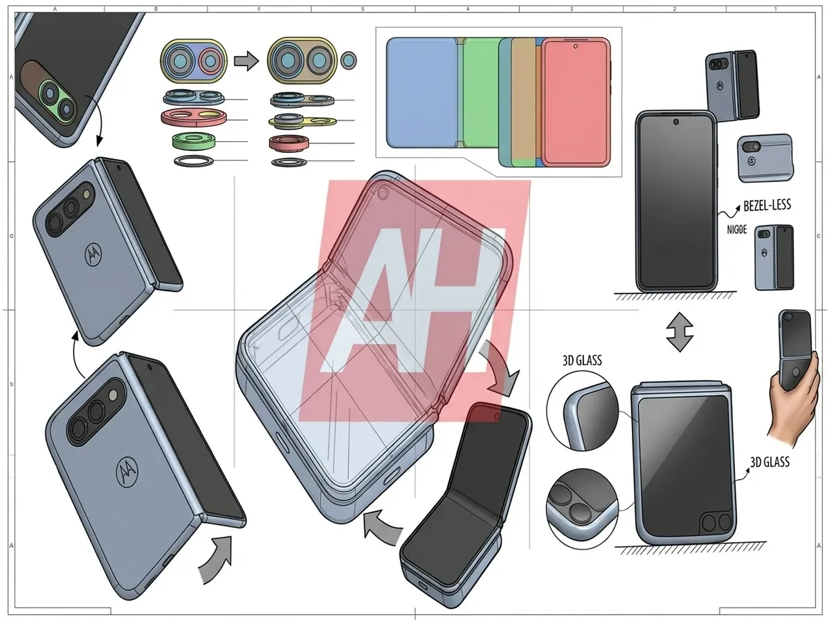 Motorola is also busy developing a wide foldable phone