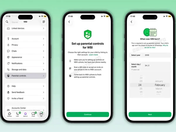 WhatsApp introduces separate parental controls section for iPhone users