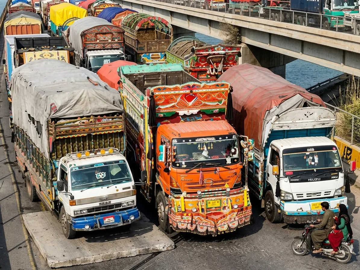 Nationwide strike of goods transporters continues for second day, talks to be held tomorrow