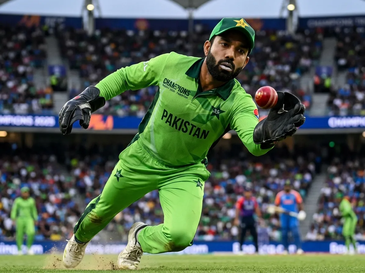 Media ban imposed on Pakistani cricketer Mohammad Rizwan