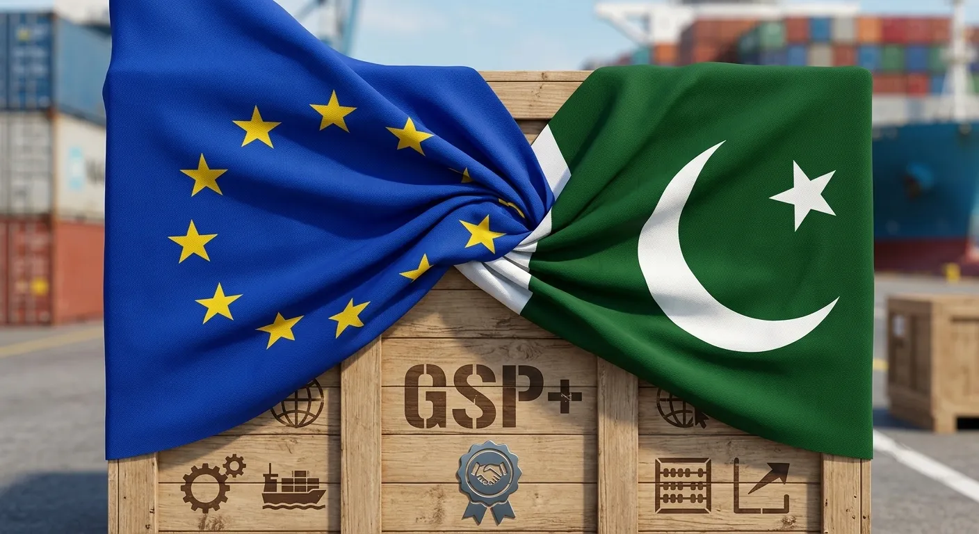 The European Union presented a balanced but cautious assessment of Pakistan's GSP Plus report